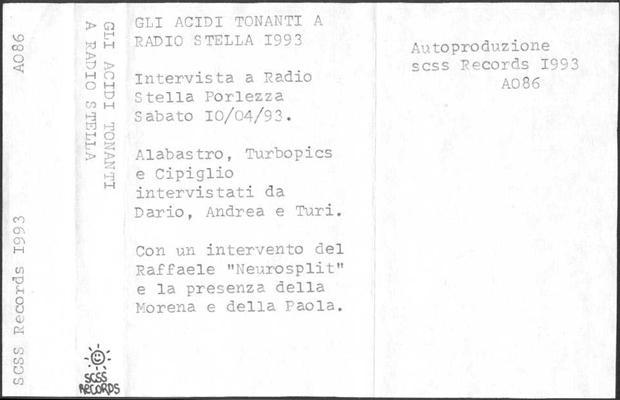 a086 gli acidi tonanti: a radio stella 1993